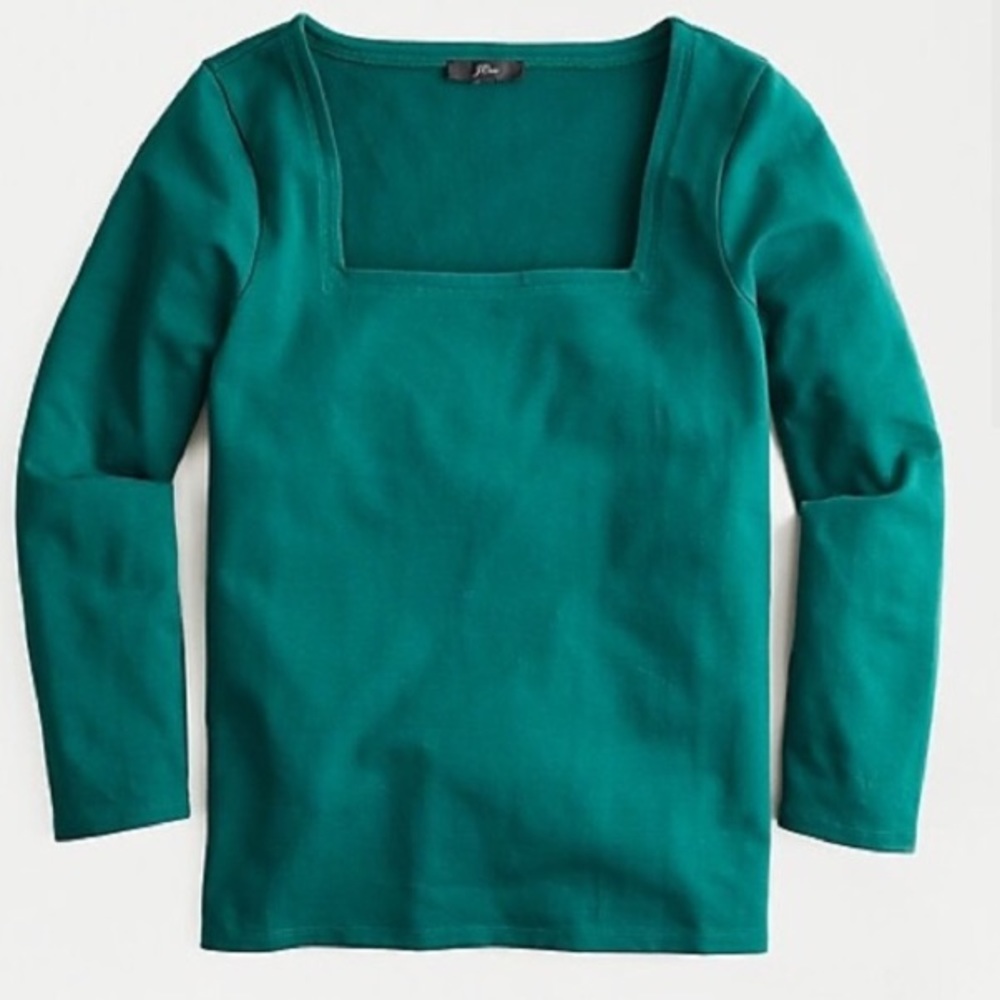 J crew square neck tee - Picture 1 of 4